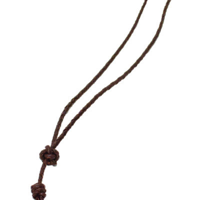 Plaited Leather Lanyard by Bisley