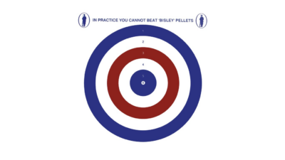 Bisley 17cm Coloured Targets