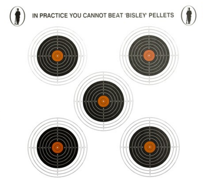 Bisley 17cm Five Targets