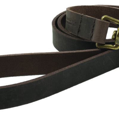 Dog Lead Heritage Leather Havana 1.3m x 19mm