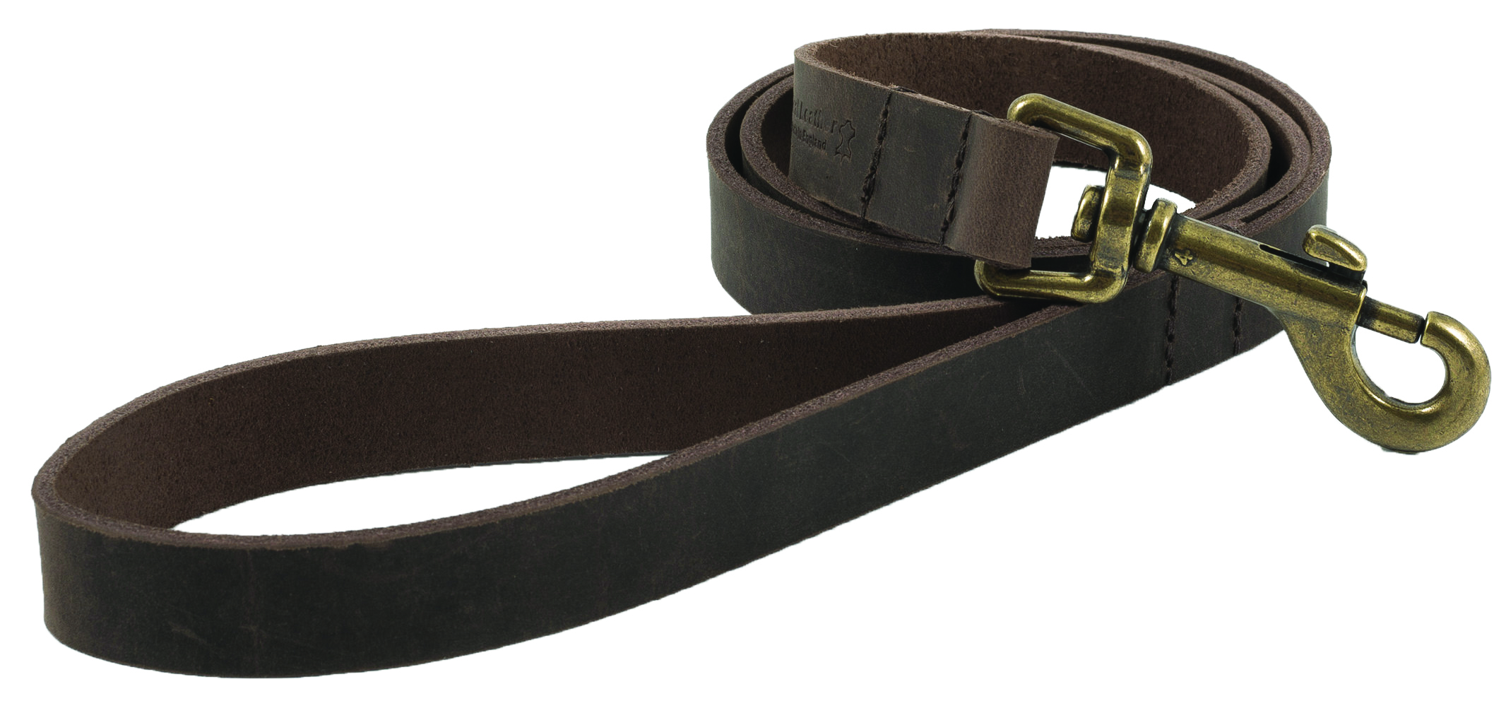 Dog Lead Heritage Leather Havana 1.3m x 19mm