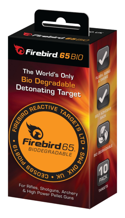 Firebird Bio Reactive Targets Packet of 10 Targets