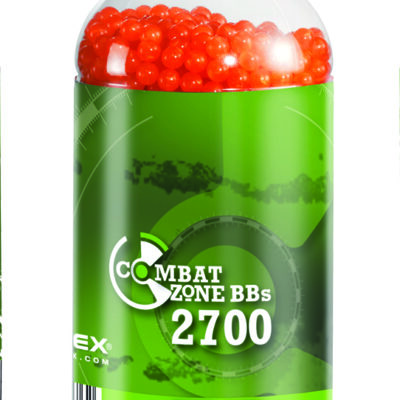 Combat Zone Airsoft Plastic BBs 0.12g Bottle 2,700