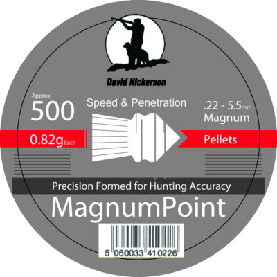 Magnum Point .22 Tin of 500 by David Nickerson