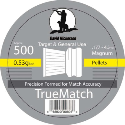 True Match .177 Tin of 500 by David Nickerson