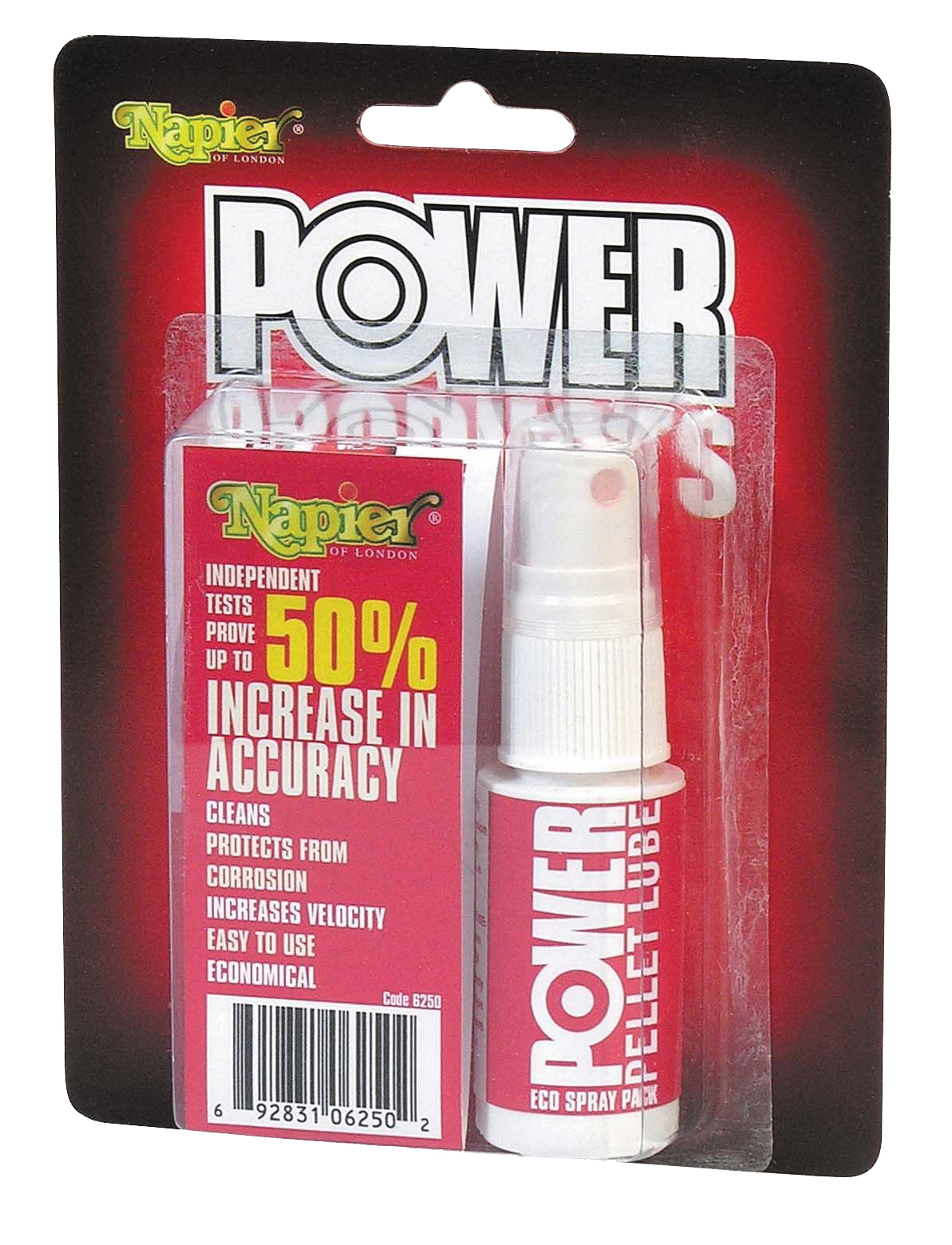 (6250) Power Pellet Lube 25ml Eco Spray by Napier