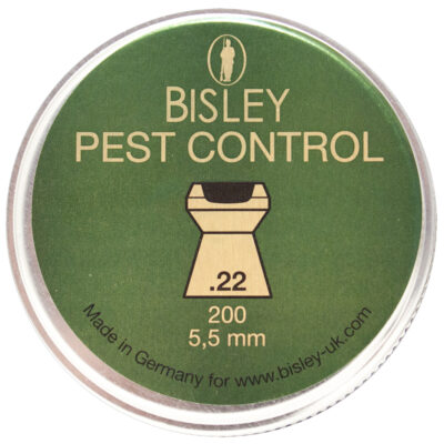 Pest Control .22 Tin of 200 by Bisley