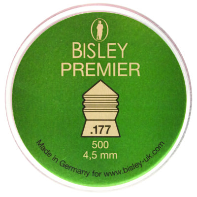 Premier .177 Tin of 400 by Bisley