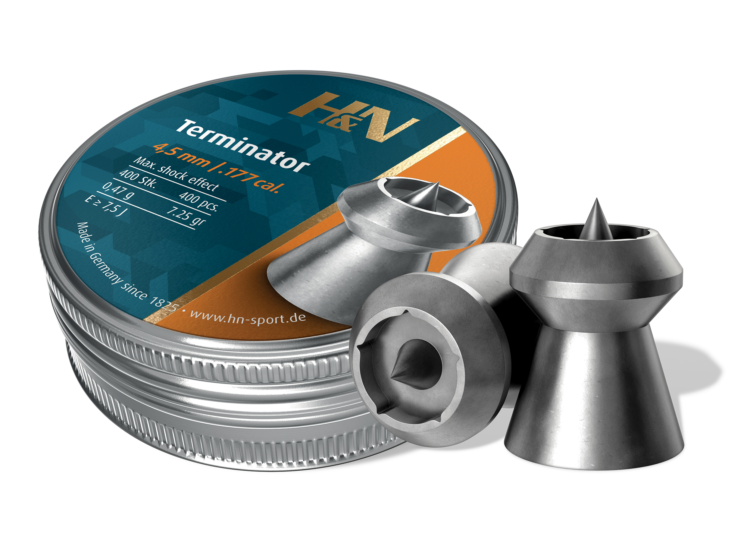 Terminator .22 Tin of 200 by H&N