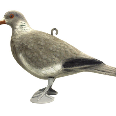 Flocked Feeder Wood Pigeon With Legs