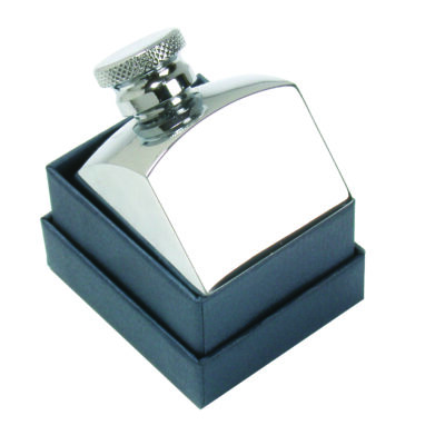 Square Oil Bottle Nickel