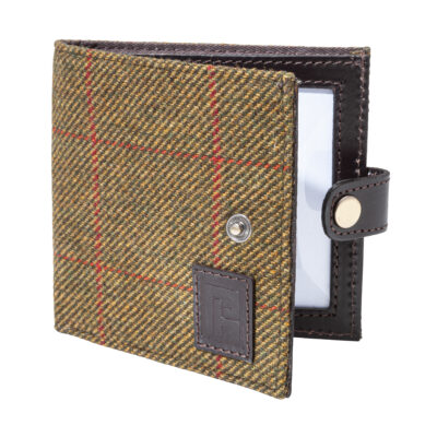 Shotgun Certificate Wallet Hambledon Tweed by Parker-Hale