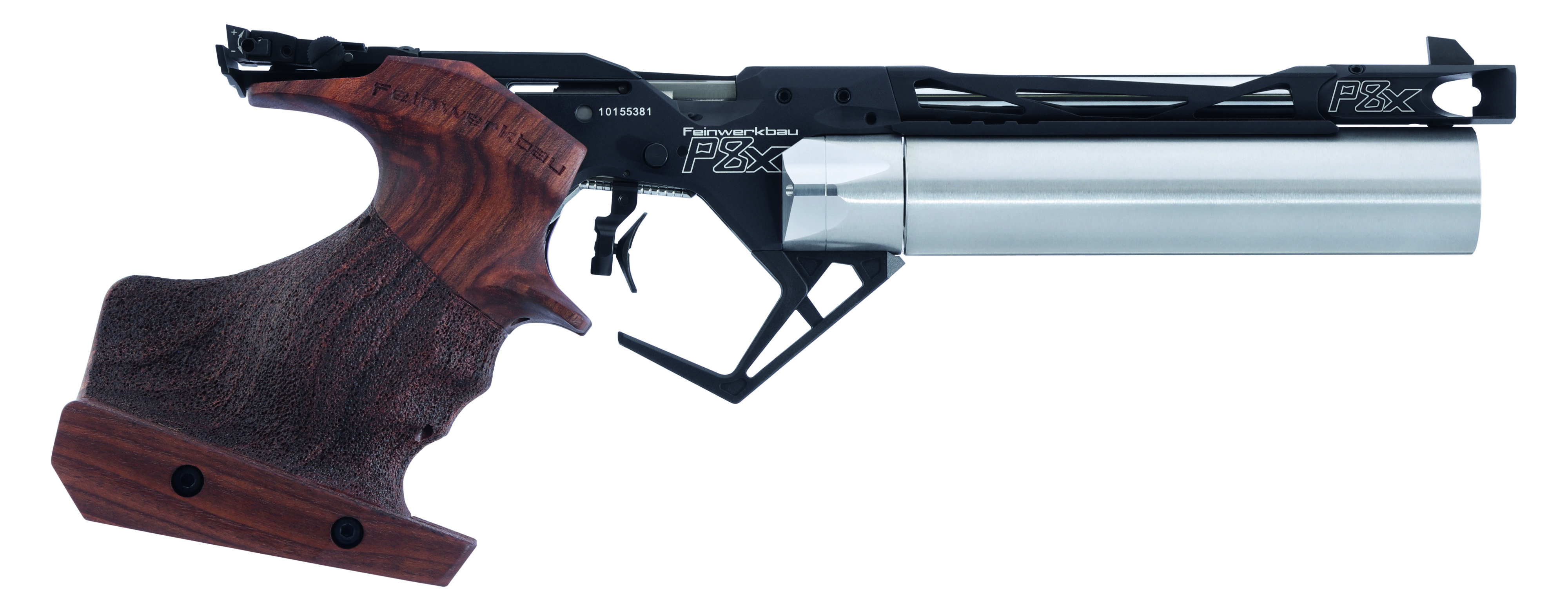 P 8X Short Walnut Pistol by Feinwerkbau