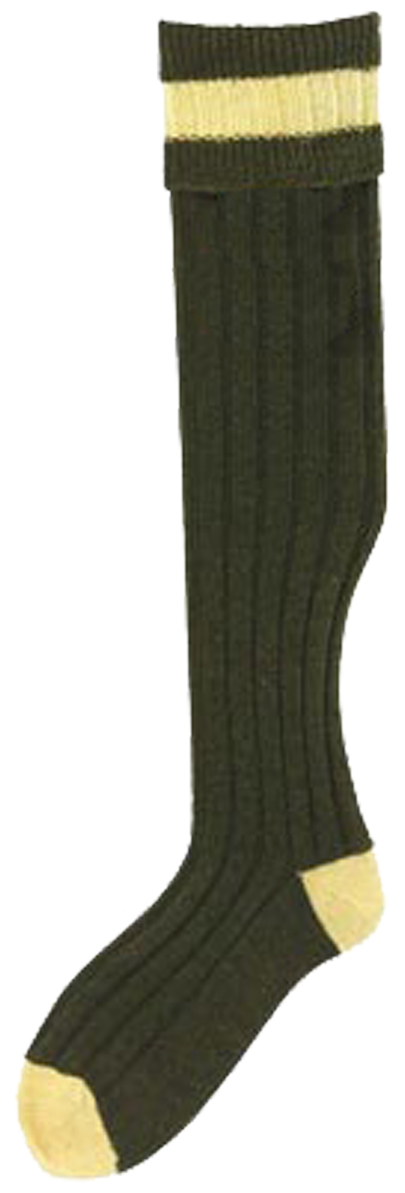 No.16 Stockings Olive/Mustard by Bisley