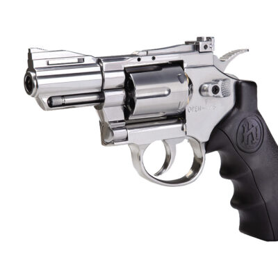 19083-S KL Herc 2.5" Silver Dual Ammo Revolver