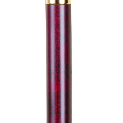 Turned Maple Tippling Stick with Flask