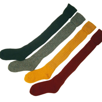 Plain Stockings Green by Bisley