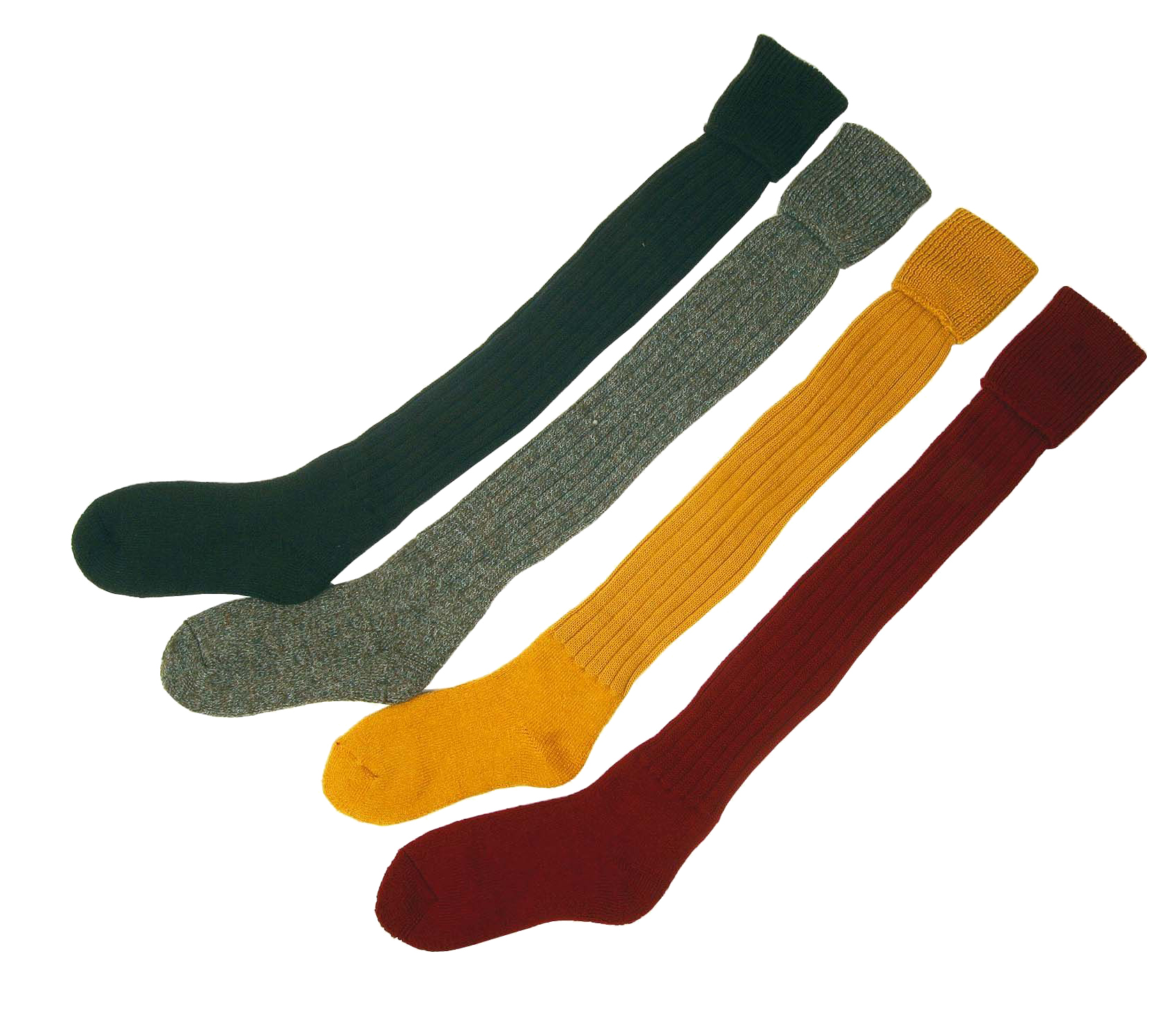 Plain Stockings Green by Bisley