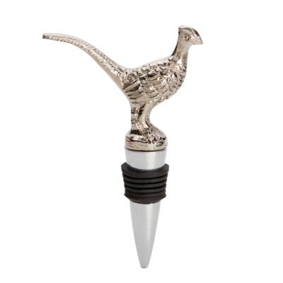 Pheasant Bottle Stopper Stainless Steel