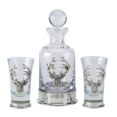 Stag Decanter Set