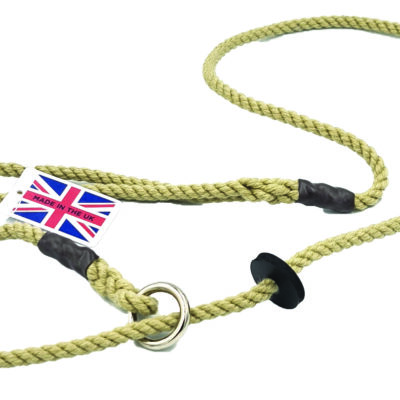Deluxe 6mm Slip Lead 1.2M with Rubber Stop by Bisley