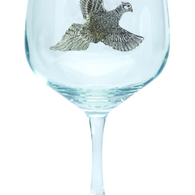Gin Glass Pheasant by Bisley