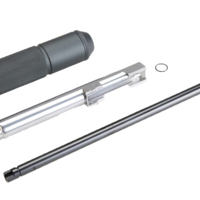 KL92 Extended Barrel, Inner Barrel + Silencer Silver