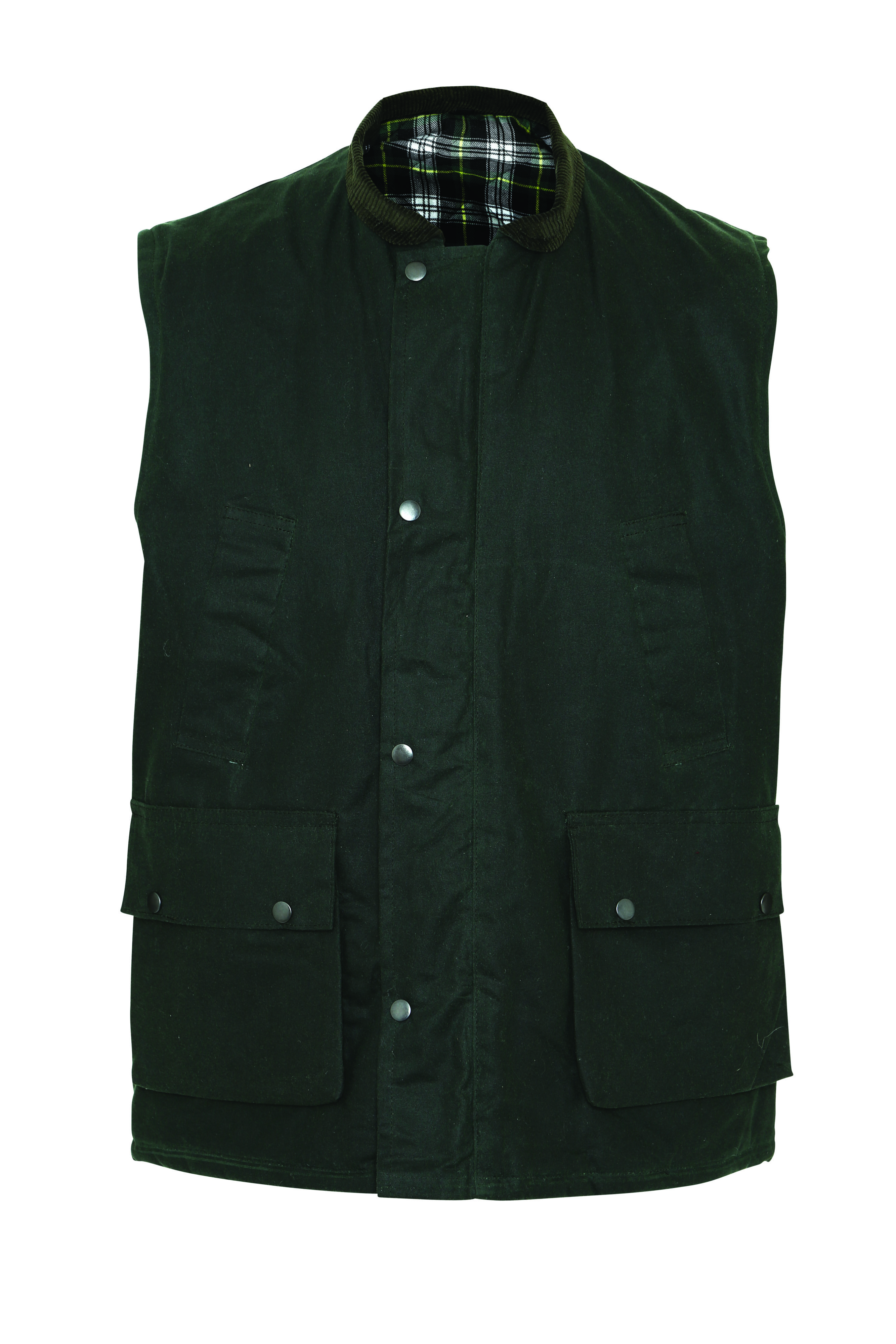 Lanark Wax Bodywarmer Olive