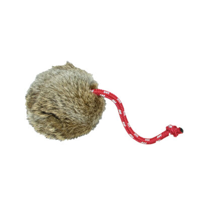 Rabbit Fur Long Throw Dummy Ball
