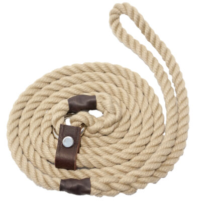 Dog Lead Natural Rope by Bisley