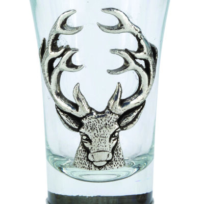 Shot Glass Stag in Presentation Box