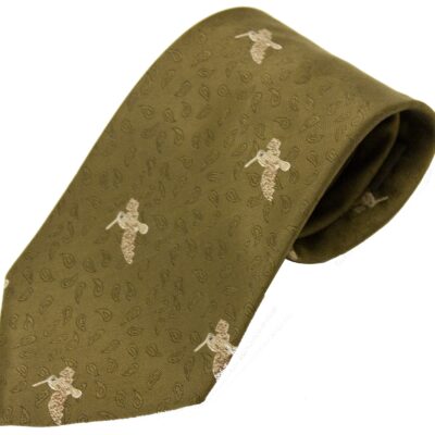 No.6 Tie Woodcock Polyester by Bisley