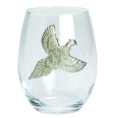 Wine Tumbler Flying Pheasant