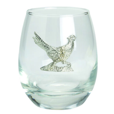 Wine Tumbler Running Pheasant
