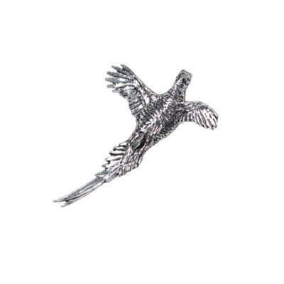Pewter Pin No.51 Springing Pheasant
