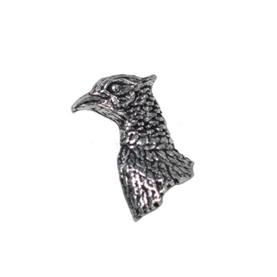 Pewter Pin No.53 Small Pheasant's Head