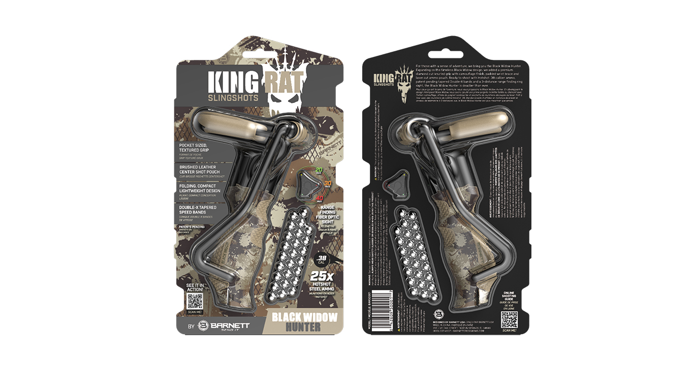 Black Widow Hunter Slingshot by Barnett