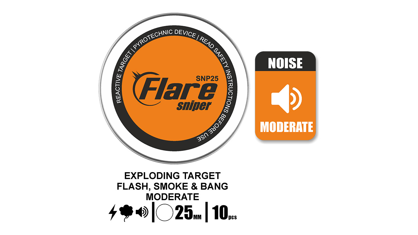 Flare Sniper 25L Exploding Target