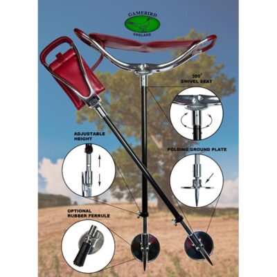 H7 Seatstick Adjustable with Swivel Head by Gamebird