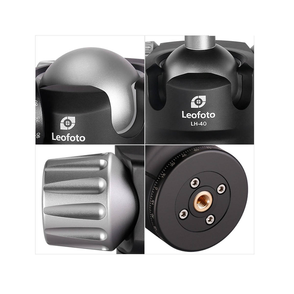 Leofoto Ranger LS-324C Carbon Fiber Tripod with Spider Bowl with LH-40 Ballhead