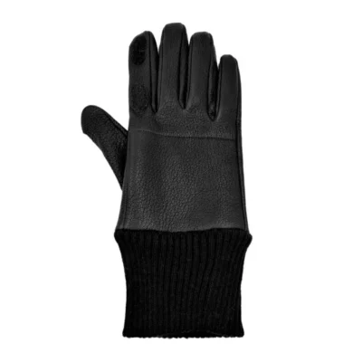 Leather Gloves Black by Parker-Hale