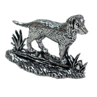 Pewter M Figurine Labrador
