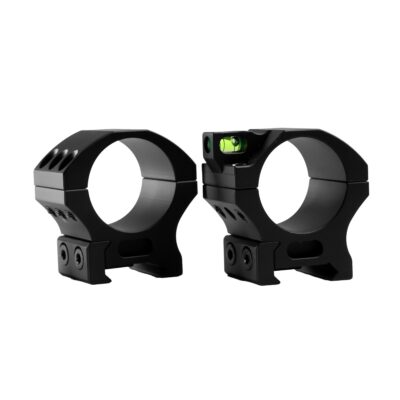 WULF Tactical Rings with Bubble Level - Picatinny - 30mm Tube - Low