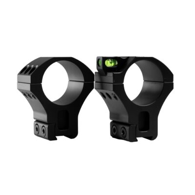 WULF Tactical Rings with Bubble Level - 9/11mm - 30mm Tube - High