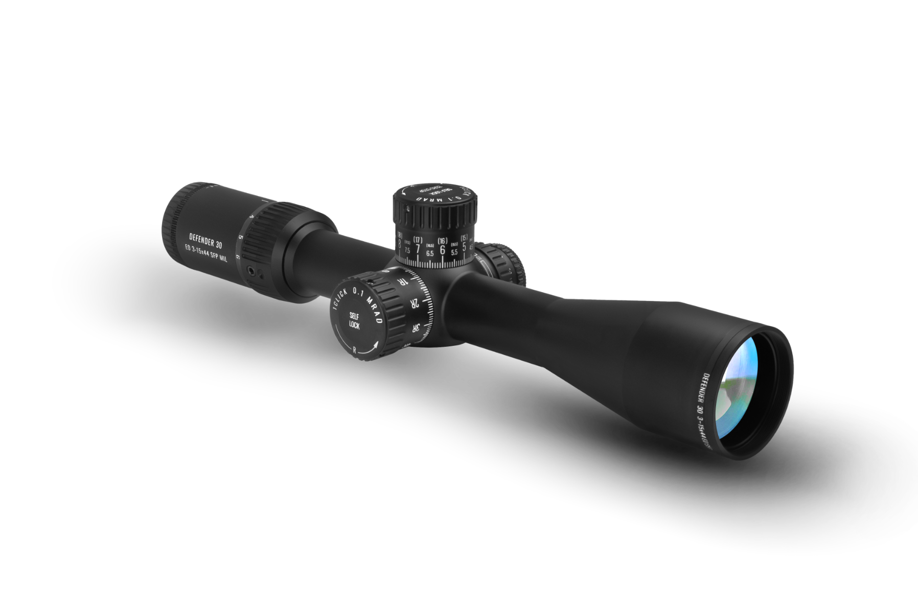 WÜLF Defender 30mm 3-15x44 ED SFP MIL