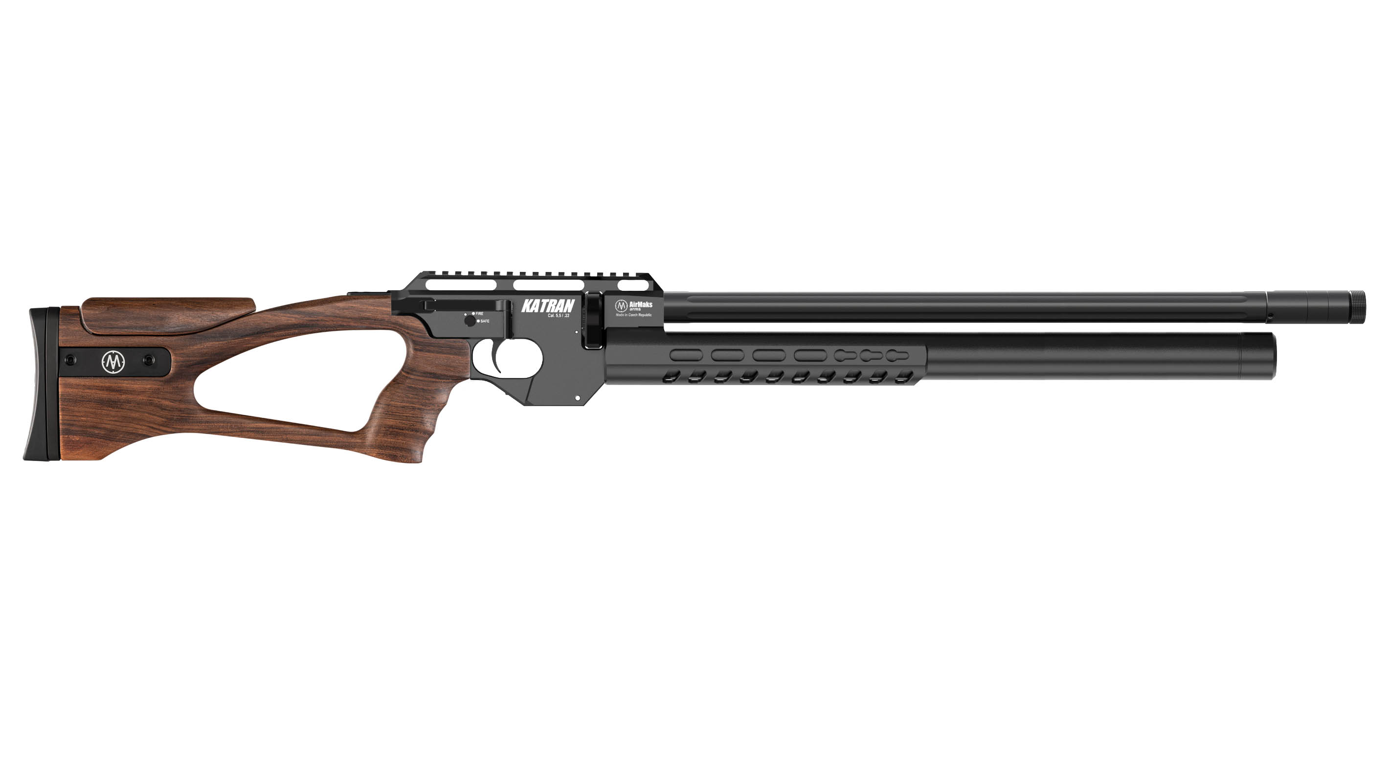 Katran Long High Power 25 Walnut Stock