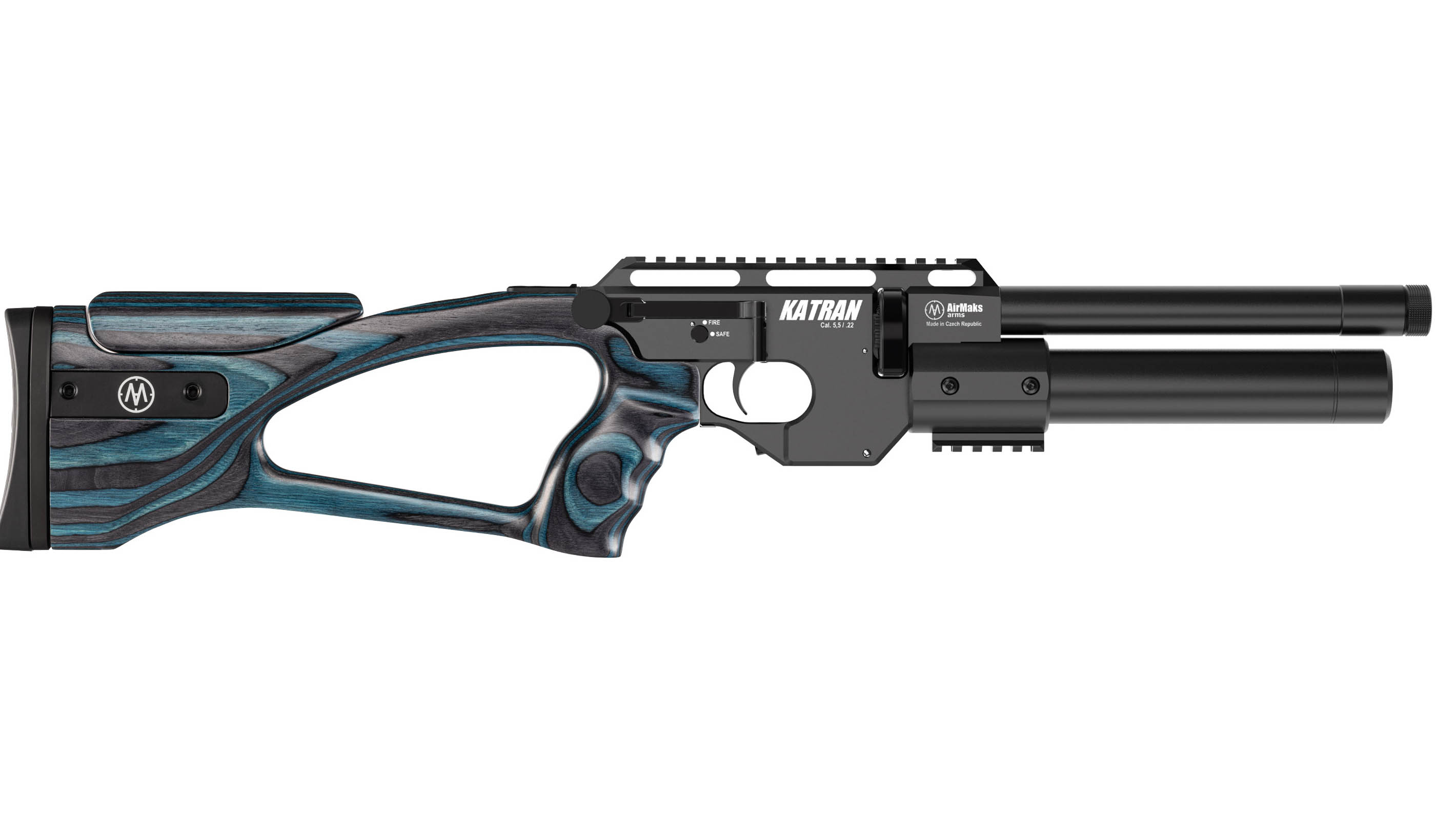 Katran Sub Compact 177 Blue Laminate Stock