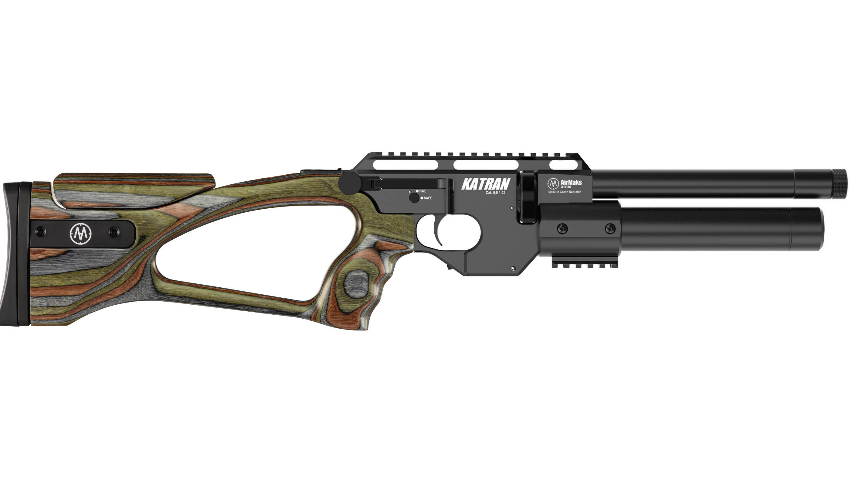 Katran Sub Compact 177 Forest Laminate Stock