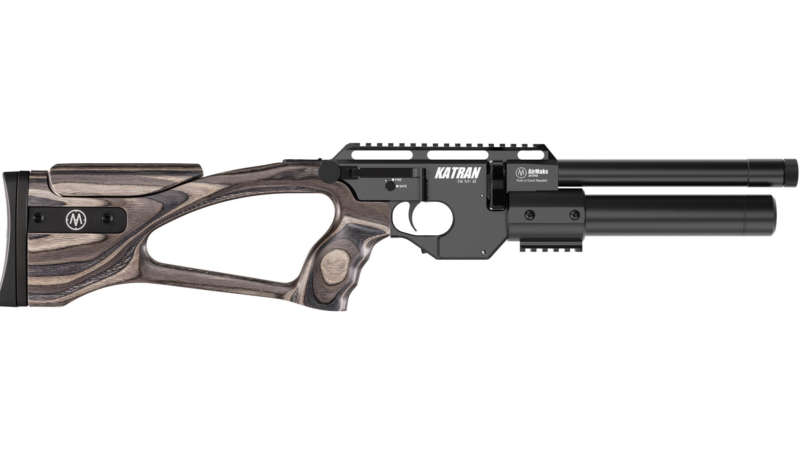 Katran Sub Compact 177 Grey Laminate Stock
