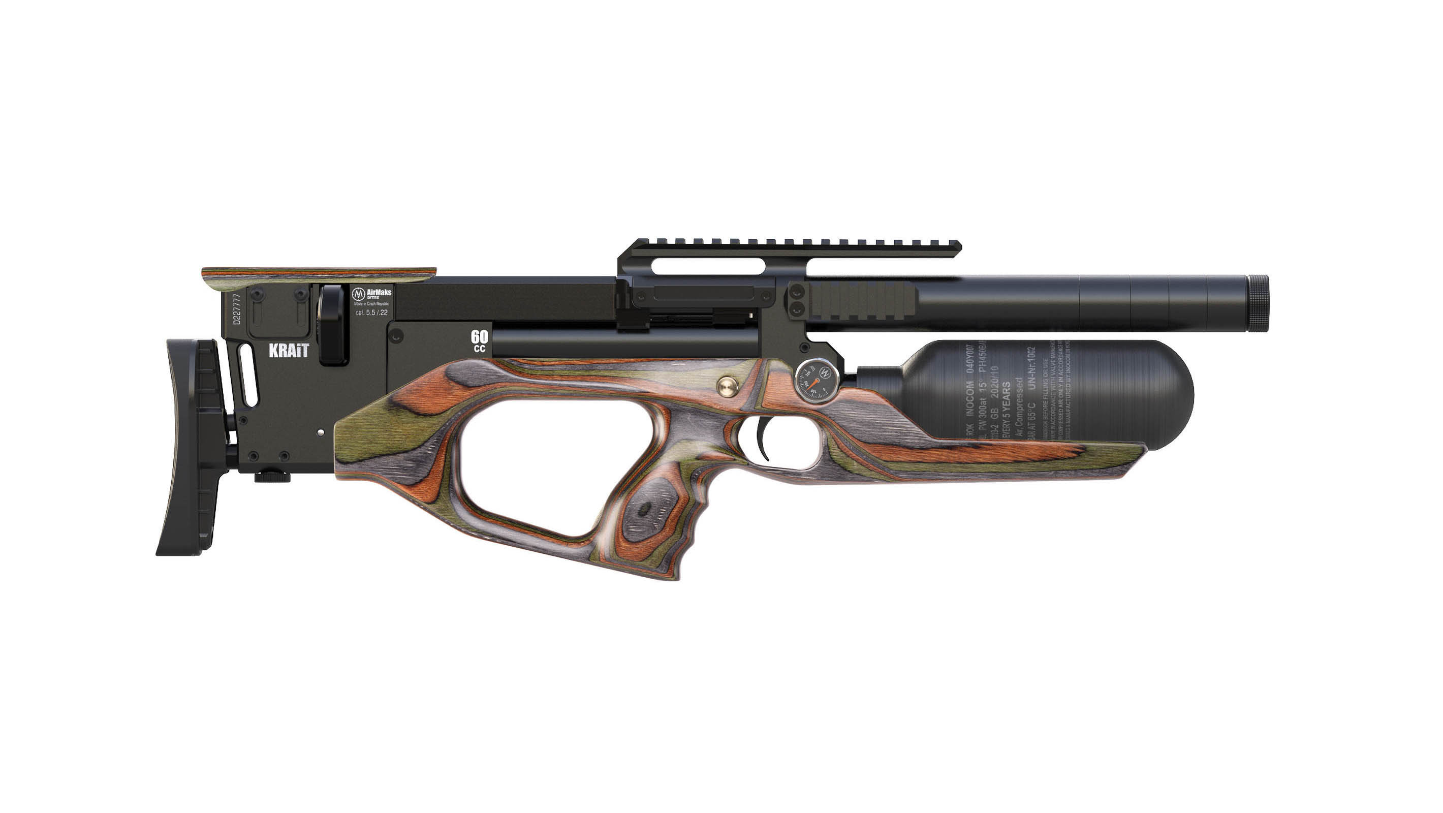Krait Standard 177 Forest Laminate Stock